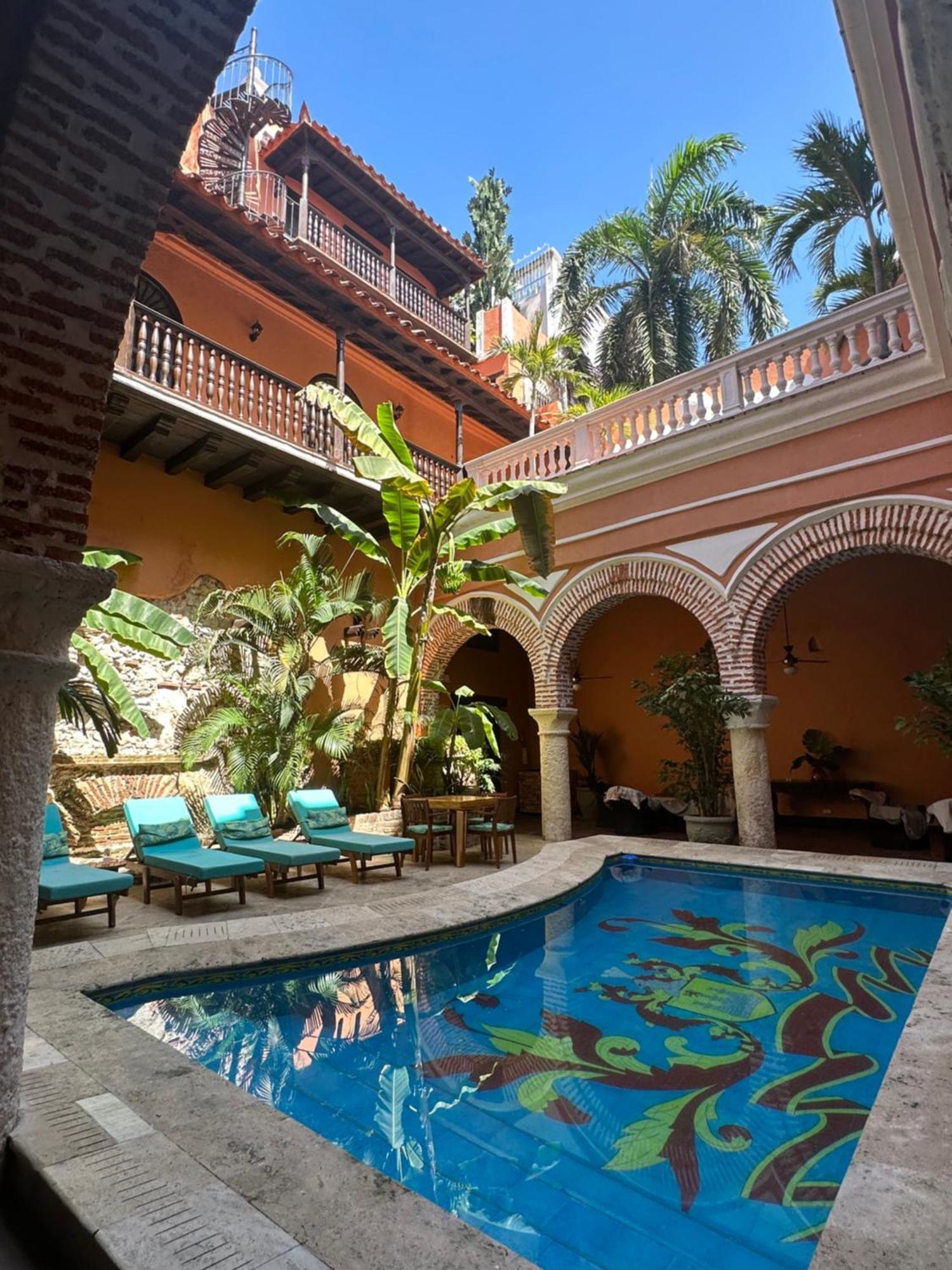 הוילה Cartagena Casa Estrella Colonial Mansion מראה חיצוני תמונה